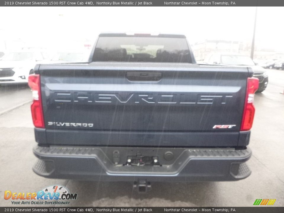 2019 Chevrolet Silverado 1500 RST Crew Cab 4WD Northsky Blue Metallic / Jet Black Photo #4