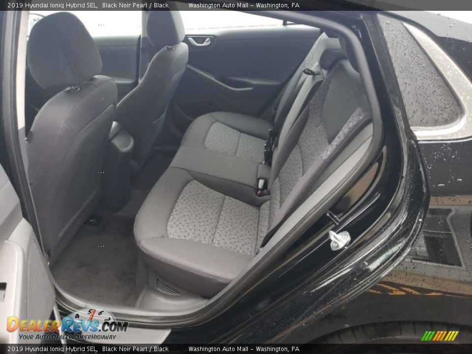 Rear Seat of 2019 Hyundai Ioniq Hybrid SEL Photo #16