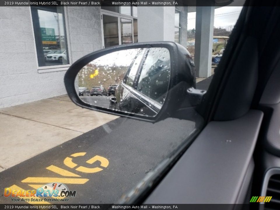 2019 Hyundai Ioniq Hybrid SEL Black Noir Pearl / Black Photo #18
