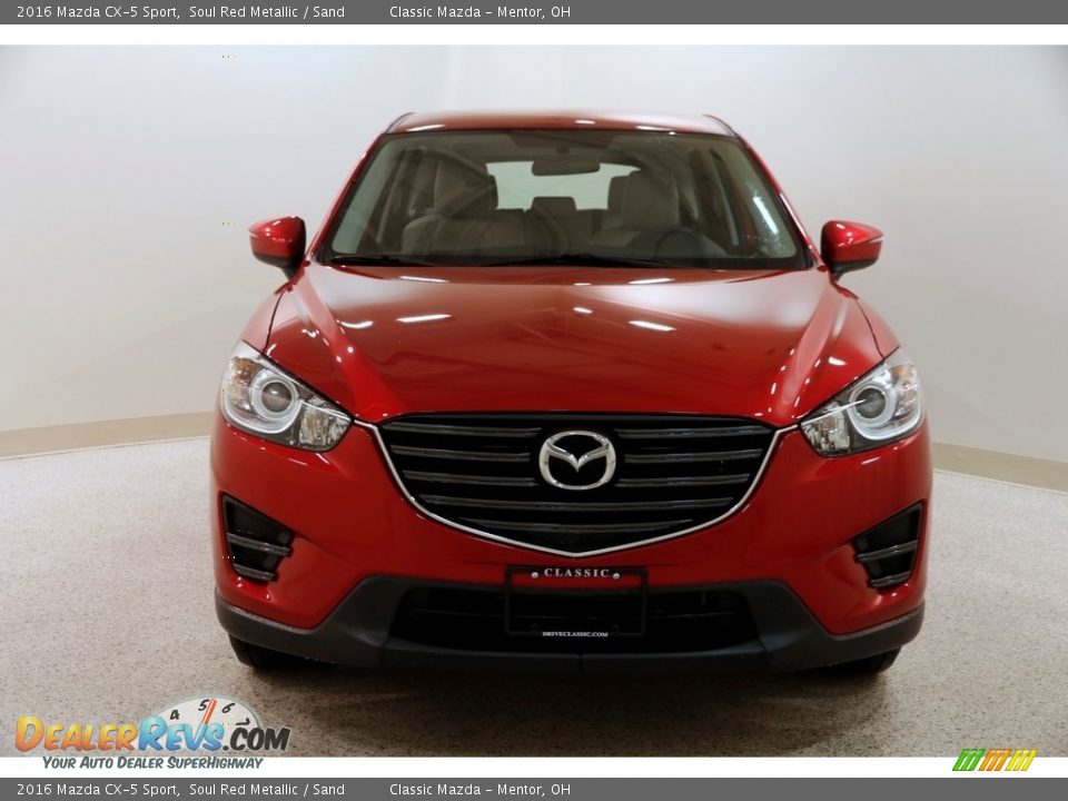 2016 Mazda CX-5 Sport Soul Red Metallic / Sand Photo #2