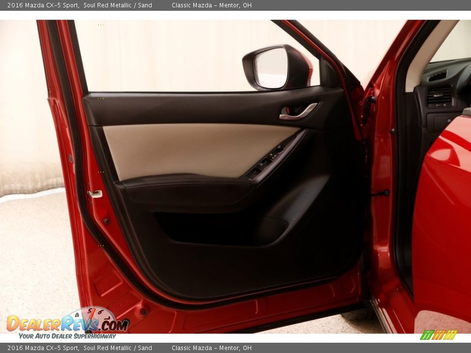 2016 Mazda CX-5 Sport Soul Red Metallic / Sand Photo #4