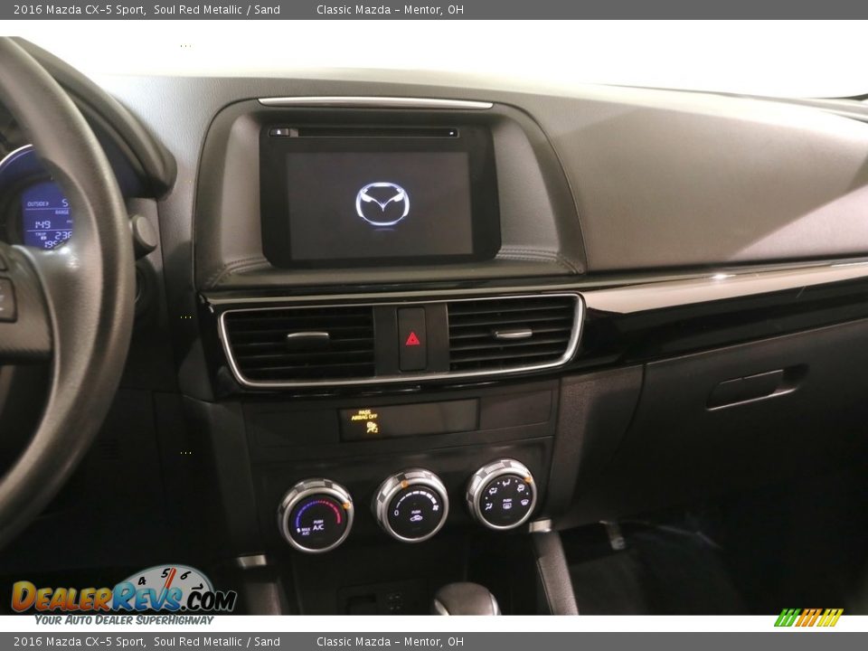 2016 Mazda CX-5 Sport Soul Red Metallic / Sand Photo #8