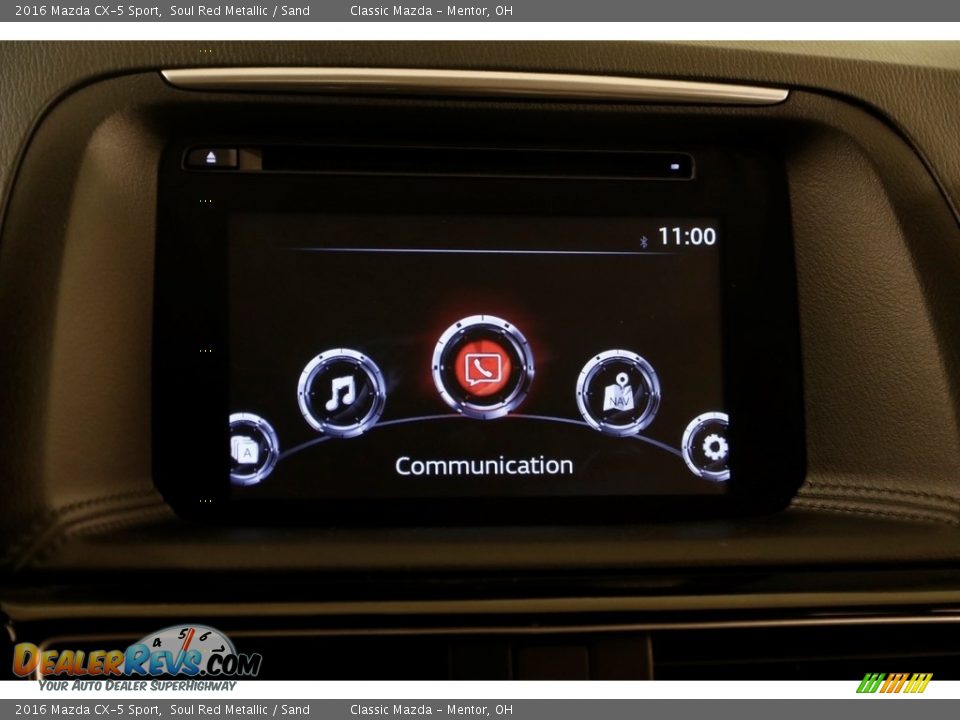 2016 Mazda CX-5 Sport Soul Red Metallic / Sand Photo #9