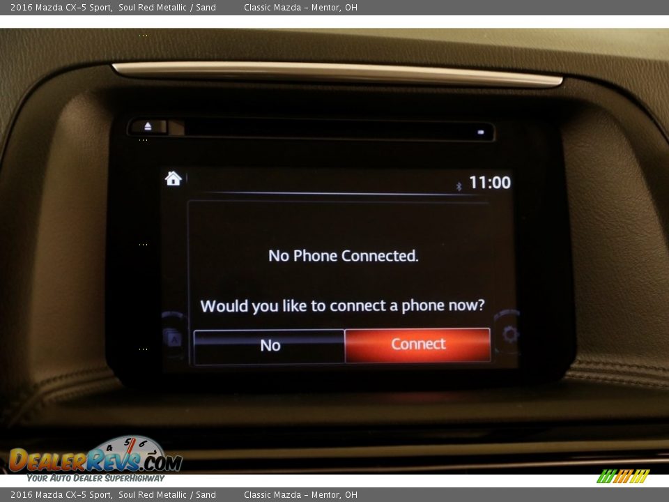 2016 Mazda CX-5 Sport Soul Red Metallic / Sand Photo #10