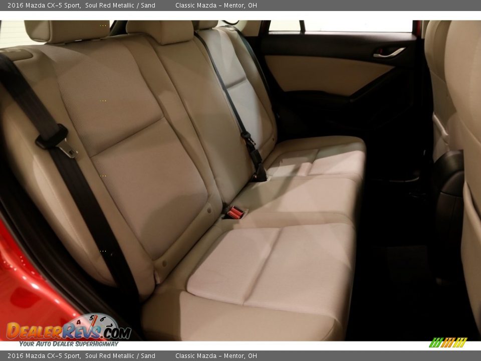 2016 Mazda CX-5 Sport Soul Red Metallic / Sand Photo #15