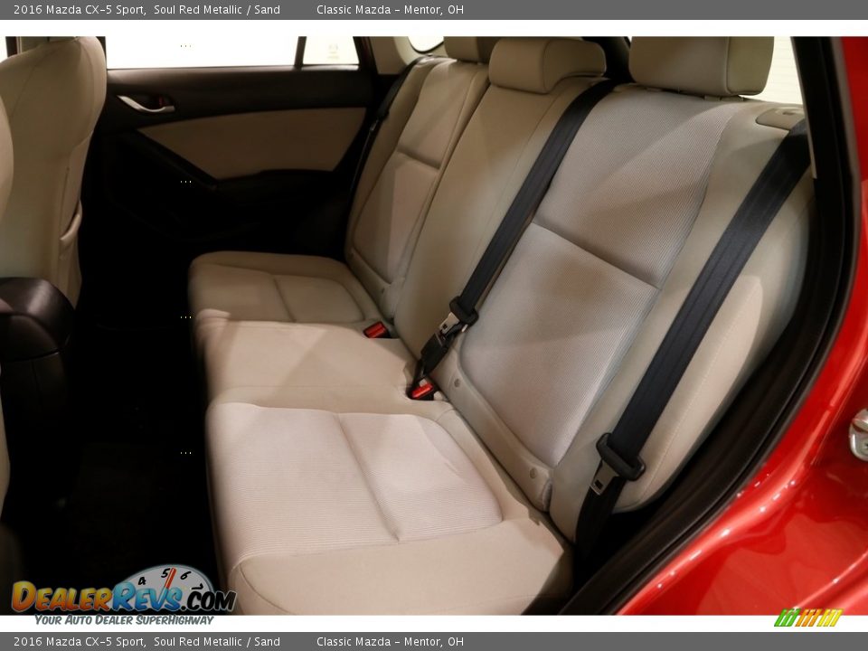 2016 Mazda CX-5 Sport Soul Red Metallic / Sand Photo #16