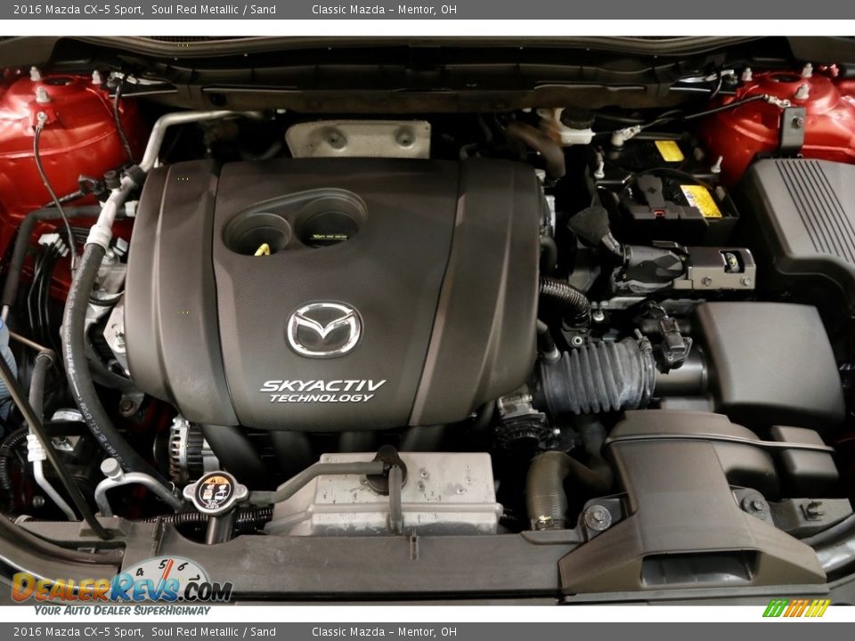2016 Mazda CX-5 Sport Soul Red Metallic / Sand Photo #18