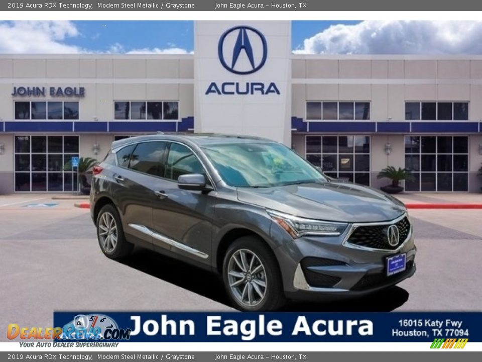 2019 Acura RDX Technology Modern Steel Metallic / Graystone Photo #1
