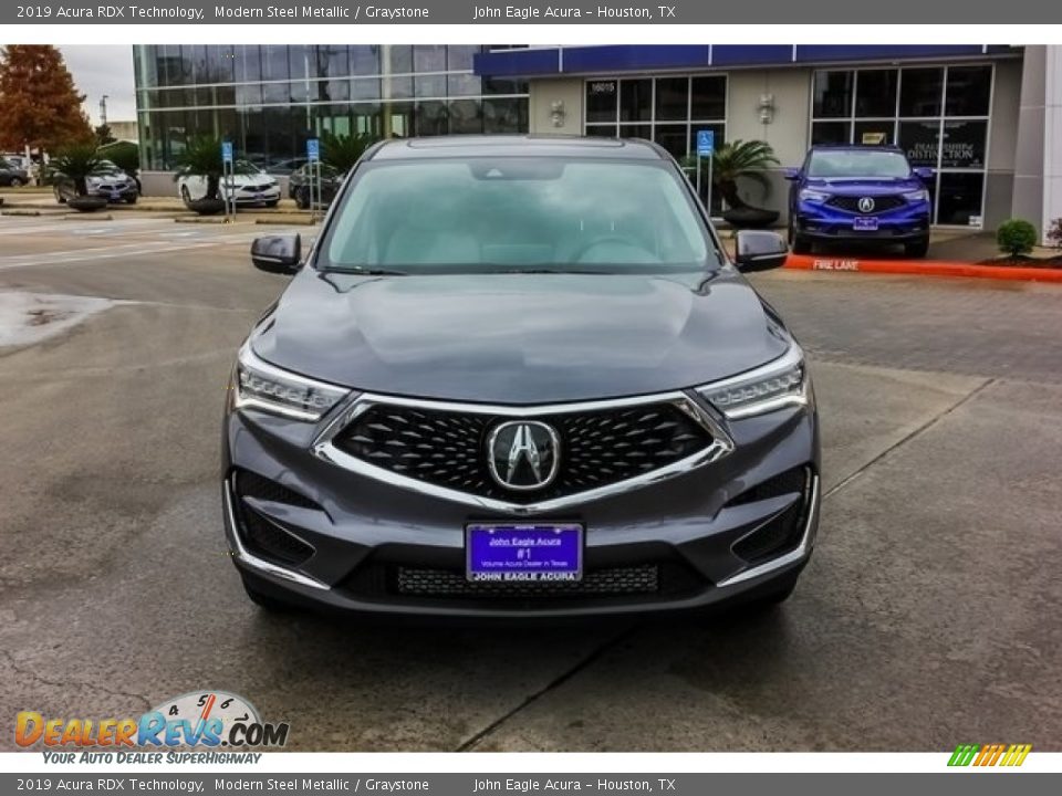 2019 Acura RDX Technology Modern Steel Metallic / Graystone Photo #2
