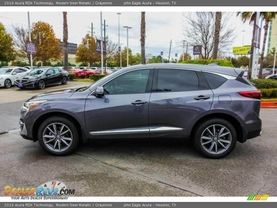 2019 Acura RDX Technology Modern Steel Metallic / Graystone Photo #4