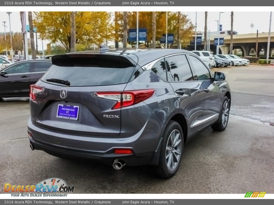 2019 Acura RDX Technology Modern Steel Metallic / Graystone Photo #7
