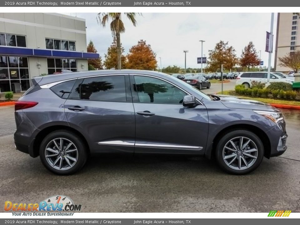 2019 Acura RDX Technology Modern Steel Metallic / Graystone Photo #8