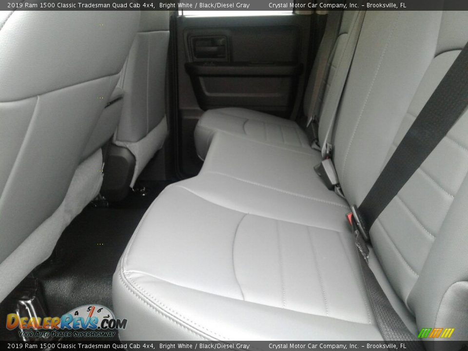 2019 Ram 1500 Classic Tradesman Quad Cab 4x4 Bright White / Black/Diesel Gray Photo #10
