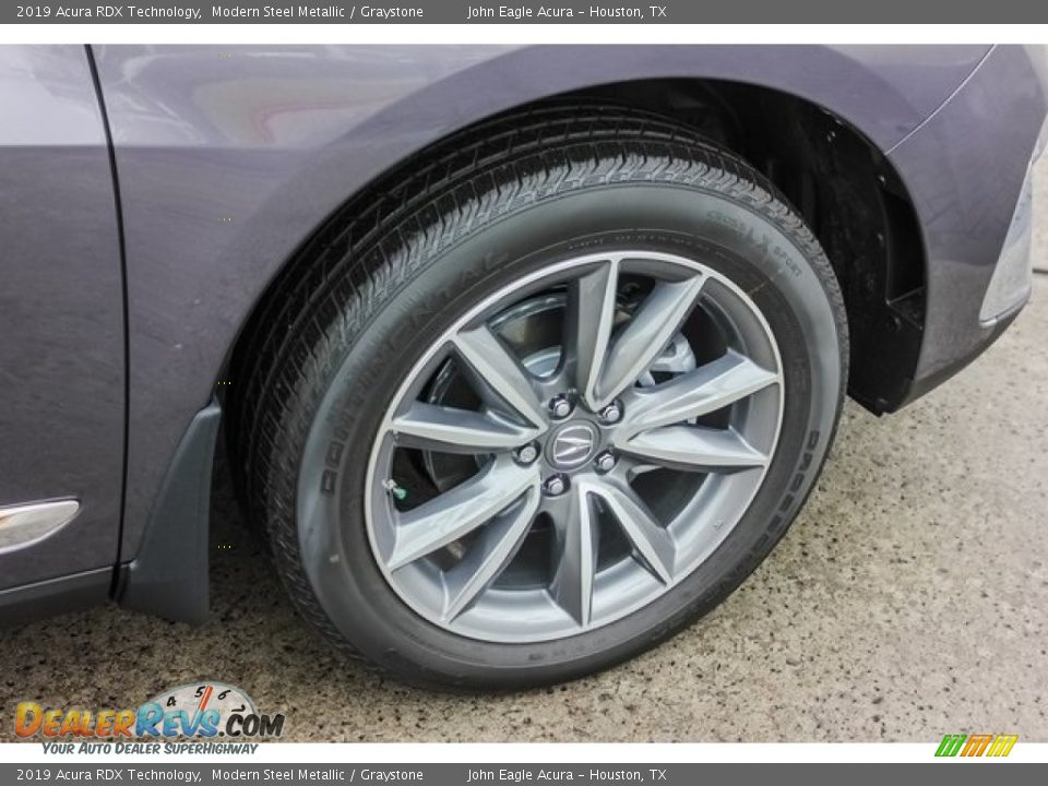 2019 Acura RDX Technology Modern Steel Metallic / Graystone Photo #11