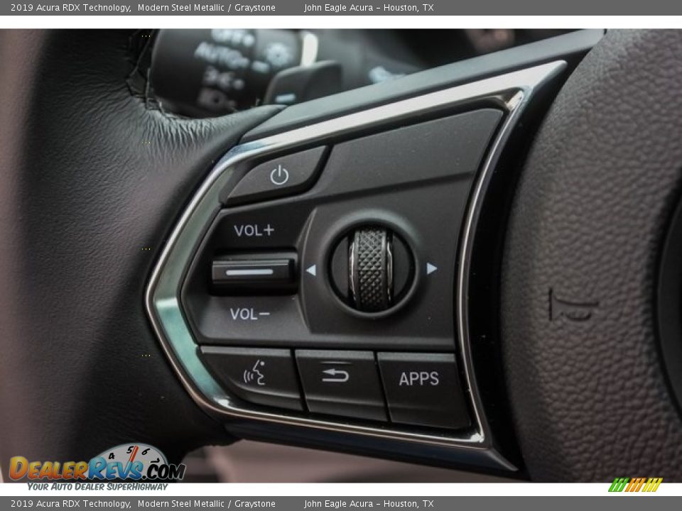 2019 Acura RDX Technology Modern Steel Metallic / Graystone Photo #32