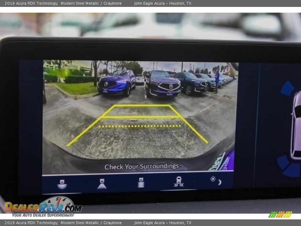 2019 Acura RDX Technology Modern Steel Metallic / Graystone Photo #36