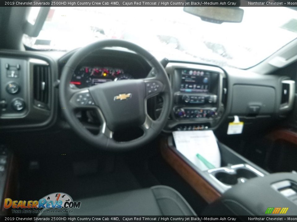 2019 Chevrolet Silverado 2500HD High Country Crew Cab 4WD Cajun Red Tintcoat / High Country Jet Black/­Medium Ash Gray Photo #12