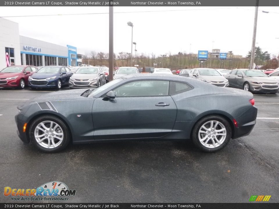 2019 Chevrolet Camaro LT Coupe Shadow Gray Metallic / Jet Black Photo #2