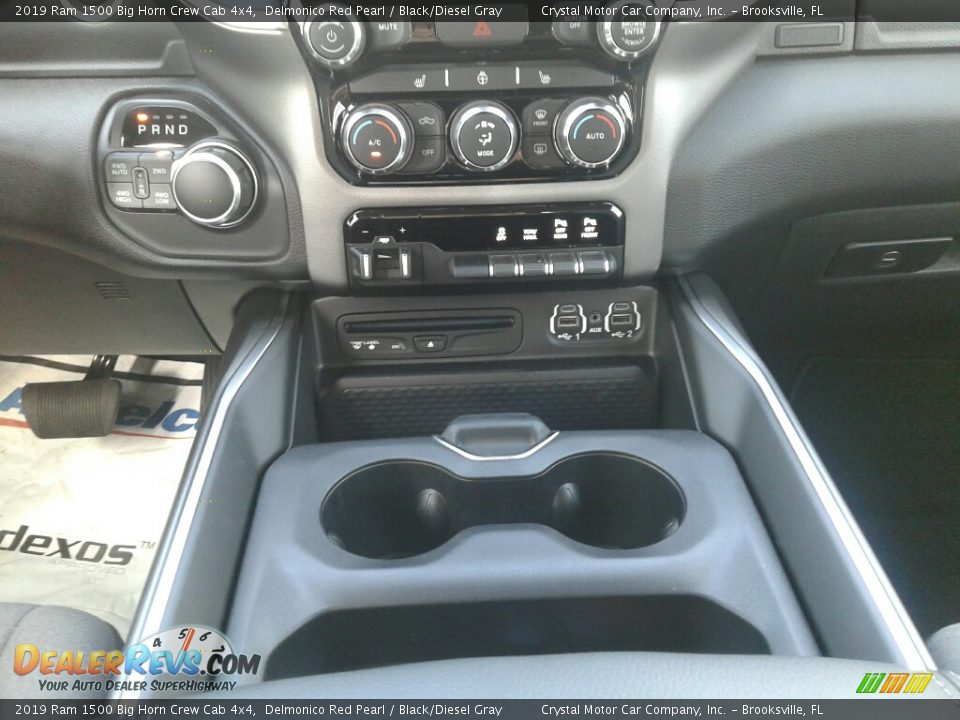 2019 Ram 1500 Big Horn Crew Cab 4x4 Delmonico Red Pearl / Black/Diesel Gray Photo #16