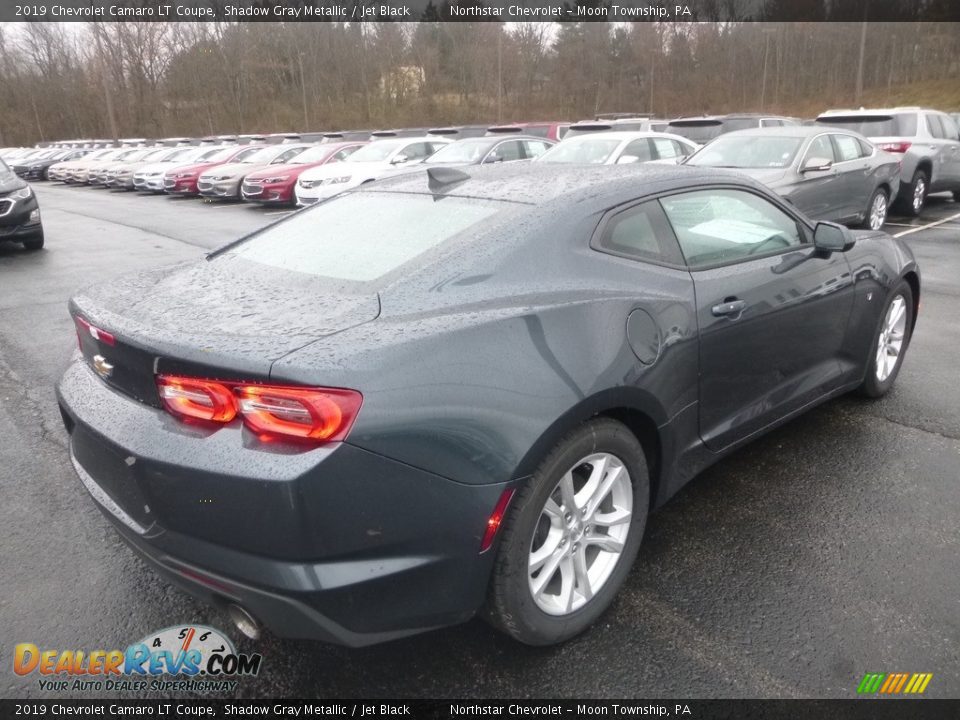 2019 Chevrolet Camaro LT Coupe Shadow Gray Metallic / Jet Black Photo #5