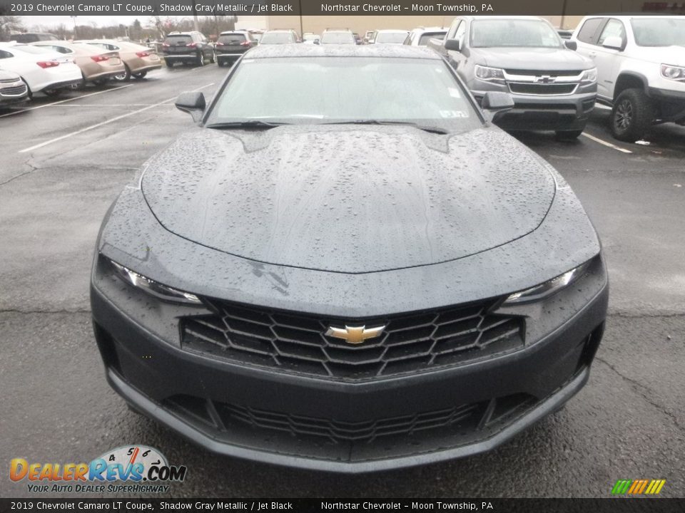 2019 Chevrolet Camaro LT Coupe Shadow Gray Metallic / Jet Black Photo #8
