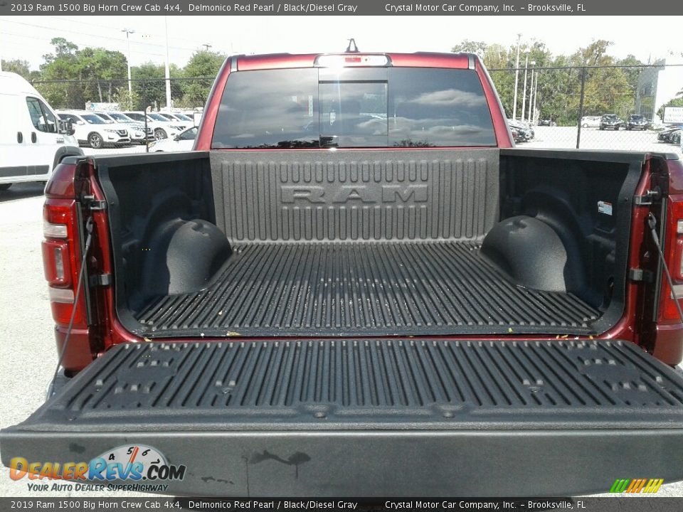 2019 Ram 1500 Big Horn Crew Cab 4x4 Delmonico Red Pearl / Black/Diesel Gray Photo #19