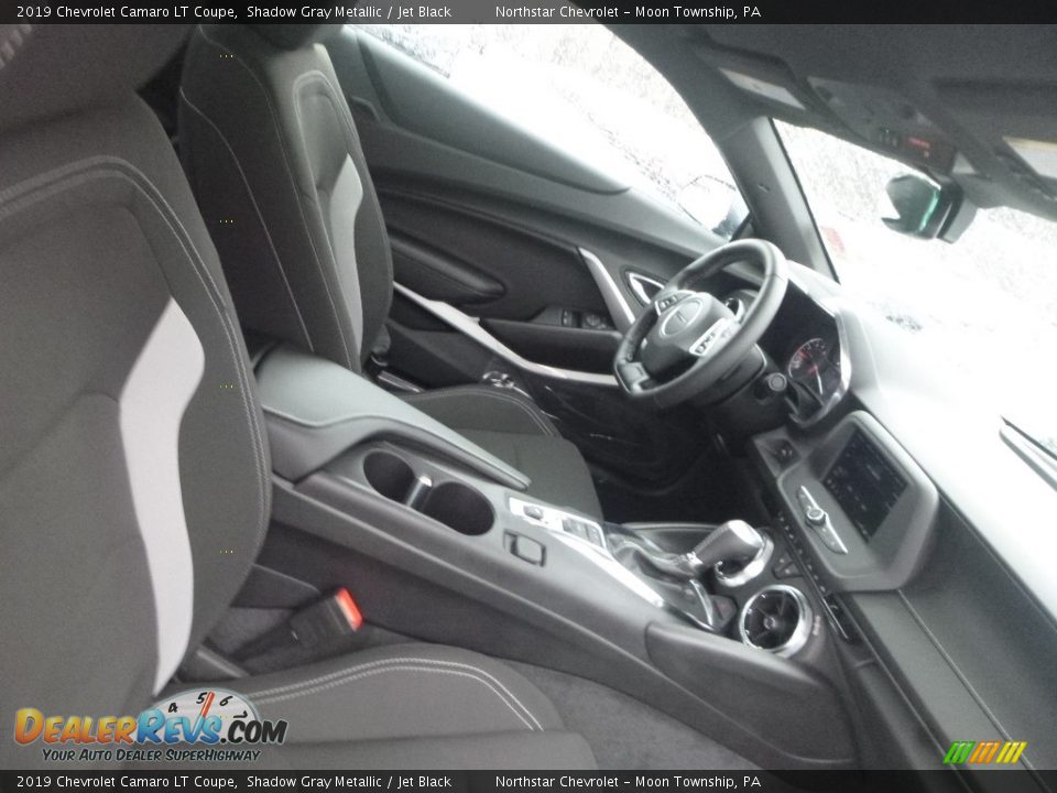 2019 Chevrolet Camaro LT Coupe Shadow Gray Metallic / Jet Black Photo #10