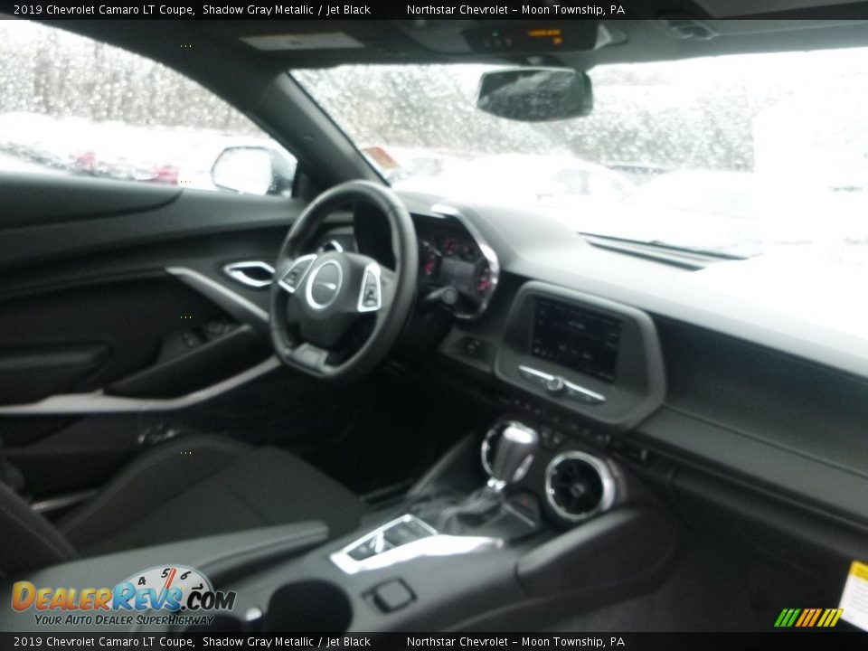 2019 Chevrolet Camaro LT Coupe Shadow Gray Metallic / Jet Black Photo #11