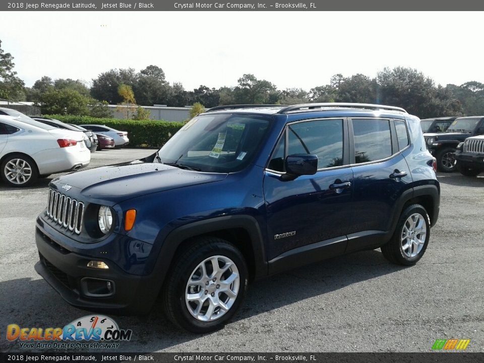 2018 Jeep Renegade Latitude Jetset Blue / Black Photo #1