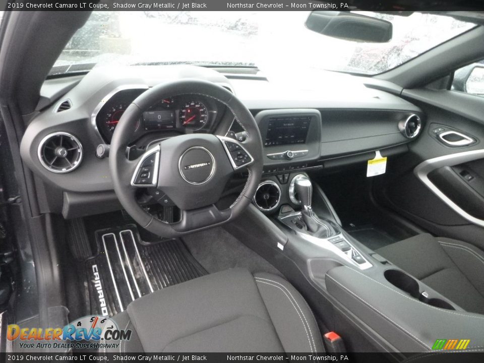 Jet Black Interior - 2019 Chevrolet Camaro LT Coupe Photo #15