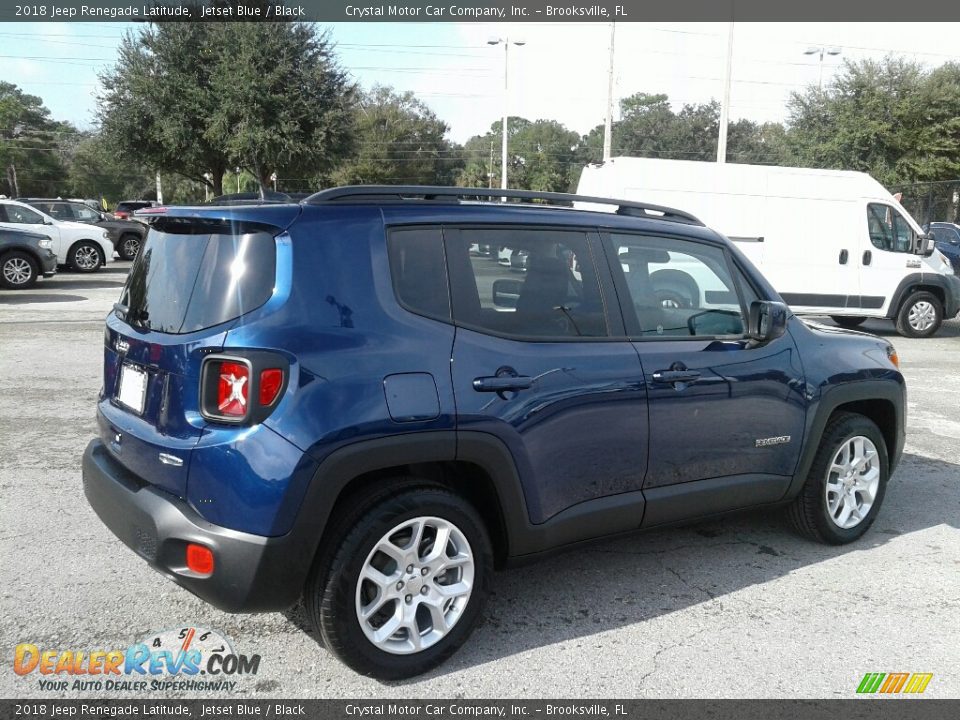 2018 Jeep Renegade Latitude Jetset Blue / Black Photo #5