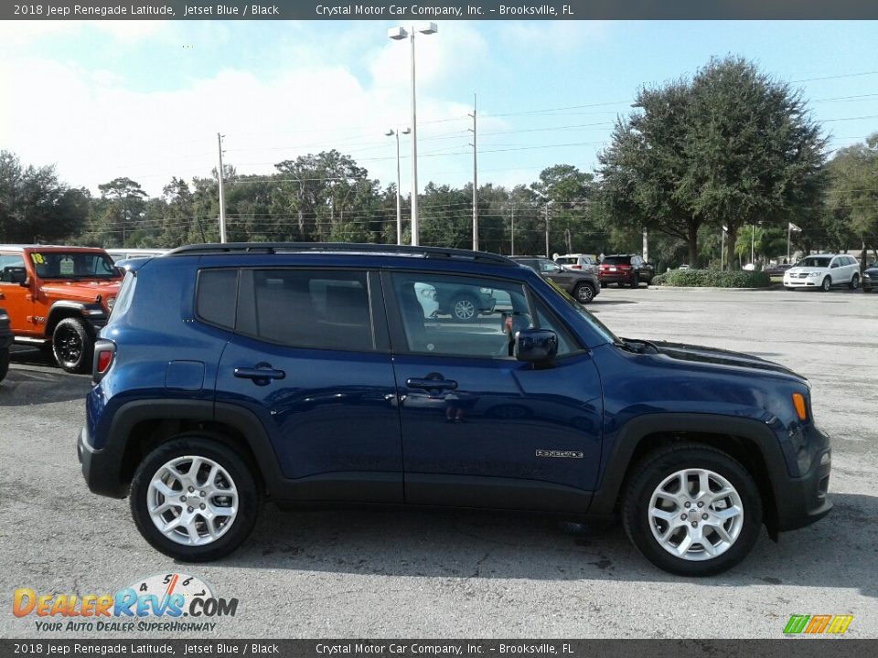 2018 Jeep Renegade Latitude Jetset Blue / Black Photo #6