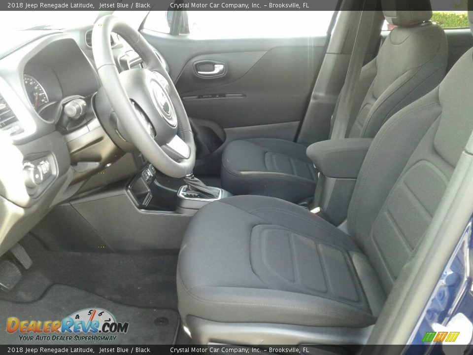 2018 Jeep Renegade Latitude Jetset Blue / Black Photo #9