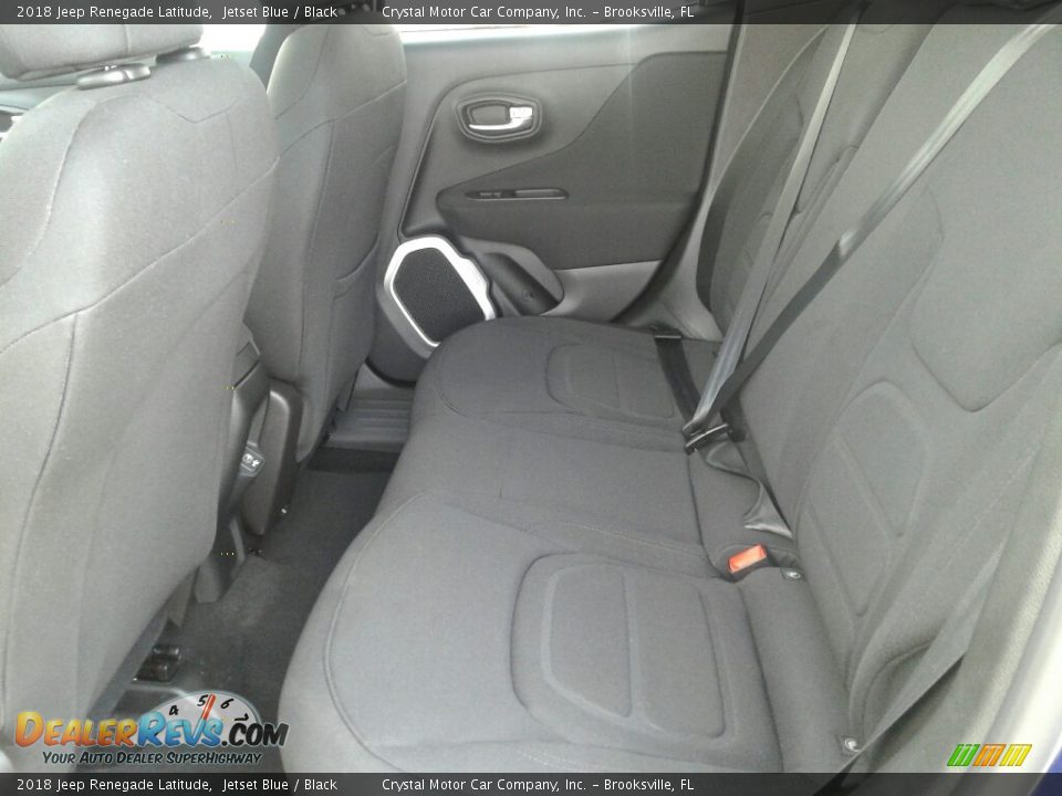 2018 Jeep Renegade Latitude Jetset Blue / Black Photo #10