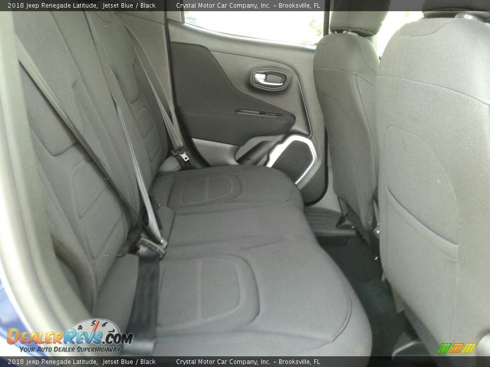 2018 Jeep Renegade Latitude Jetset Blue / Black Photo #11