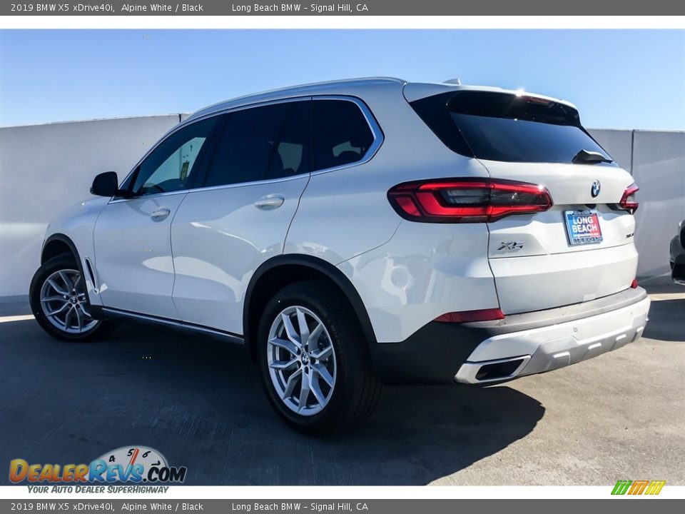 2019 BMW X5 xDrive40i Alpine White / Black Photo #2