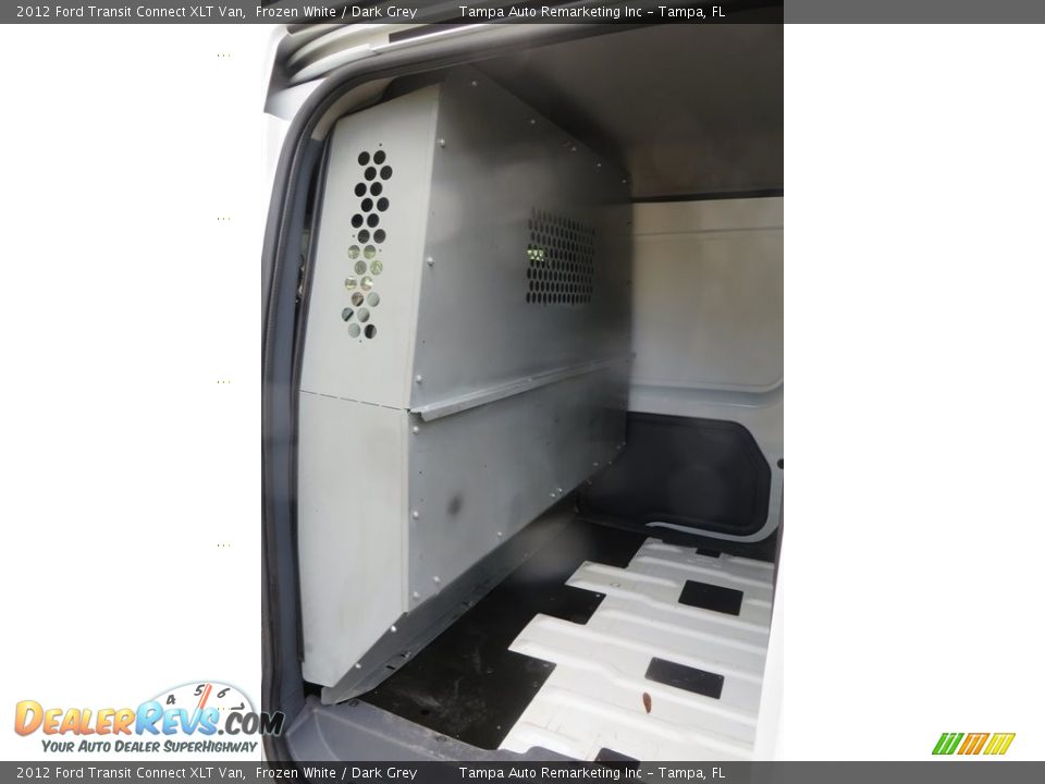 2012 Ford Transit Connect XLT Van Frozen White / Dark Grey Photo #17