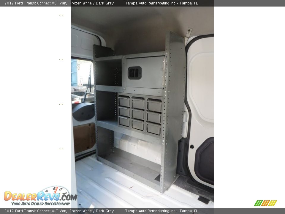 2012 Ford Transit Connect XLT Van Frozen White / Dark Grey Photo #19