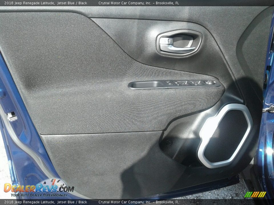 2018 Jeep Renegade Latitude Jetset Blue / Black Photo #17