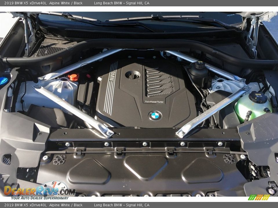 2019 BMW X5 xDrive40i Alpine White / Black Photo #8