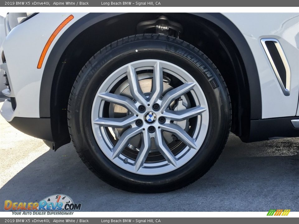 2019 BMW X5 xDrive40i Alpine White / Black Photo #9