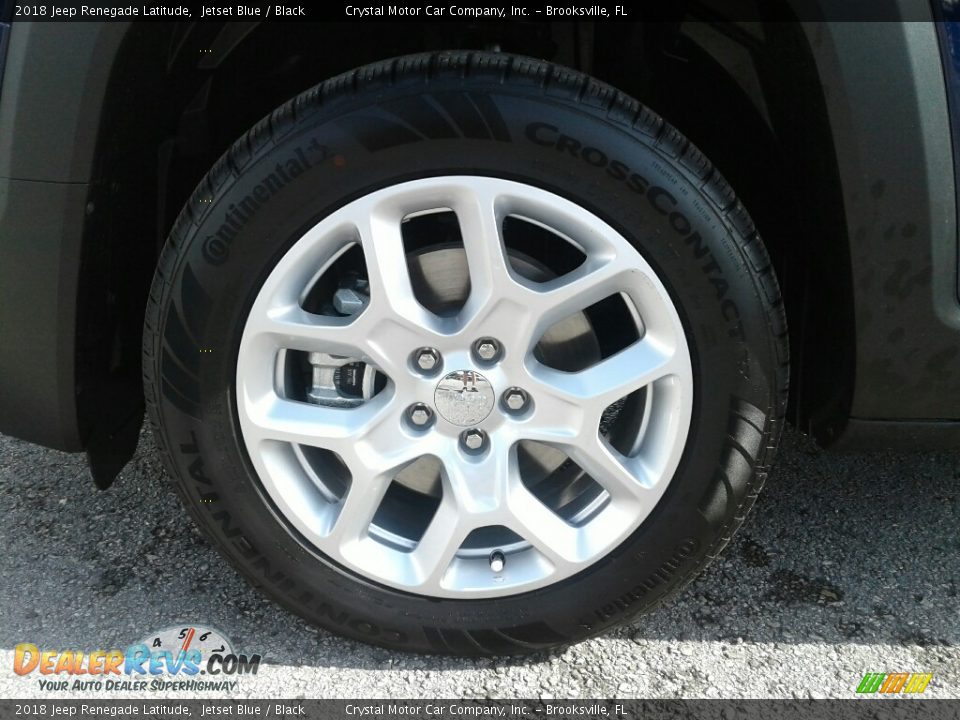 2018 Jeep Renegade Latitude Jetset Blue / Black Photo #20