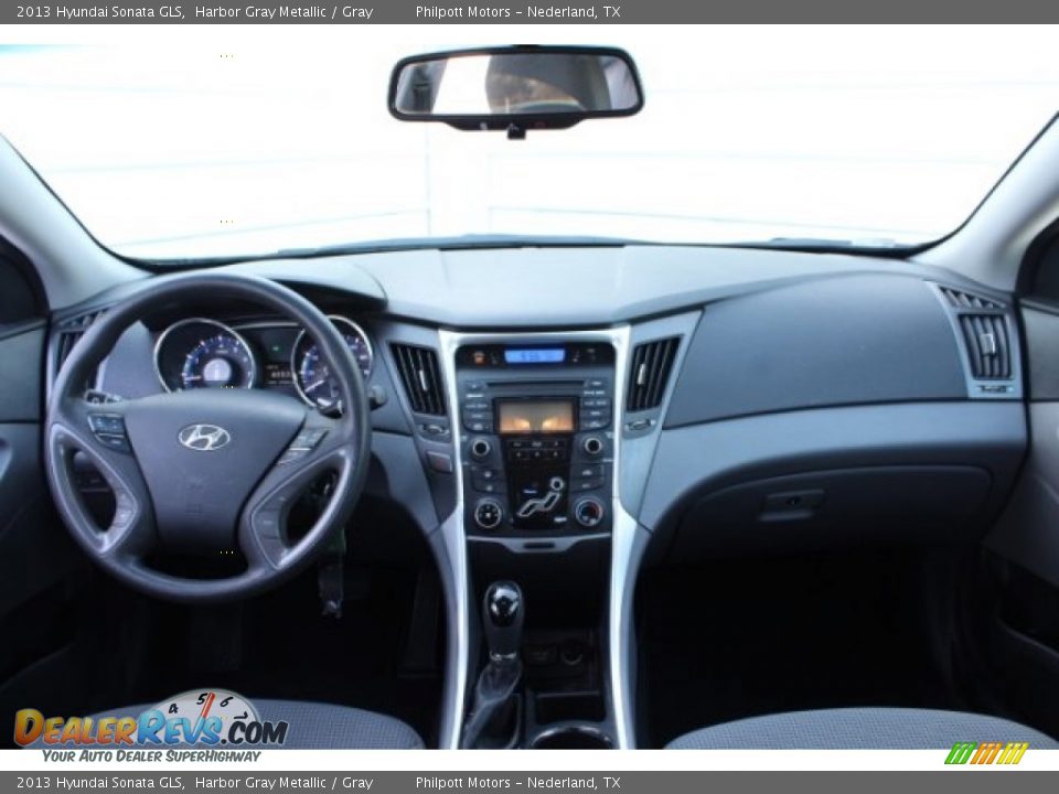 2013 Hyundai Sonata GLS Harbor Gray Metallic / Gray Photo #19