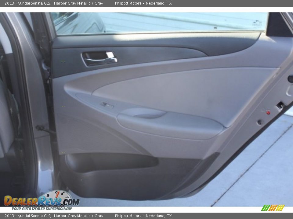 2013 Hyundai Sonata GLS Harbor Gray Metallic / Gray Photo #21
