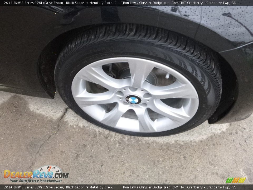 2014 BMW 3 Series 320i xDrive Sedan Black Sapphire Metallic / Black Photo #7