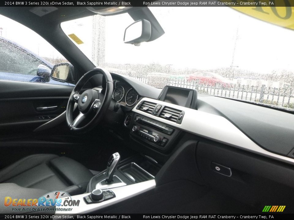 2014 BMW 3 Series 320i xDrive Sedan Black Sapphire Metallic / Black Photo #9