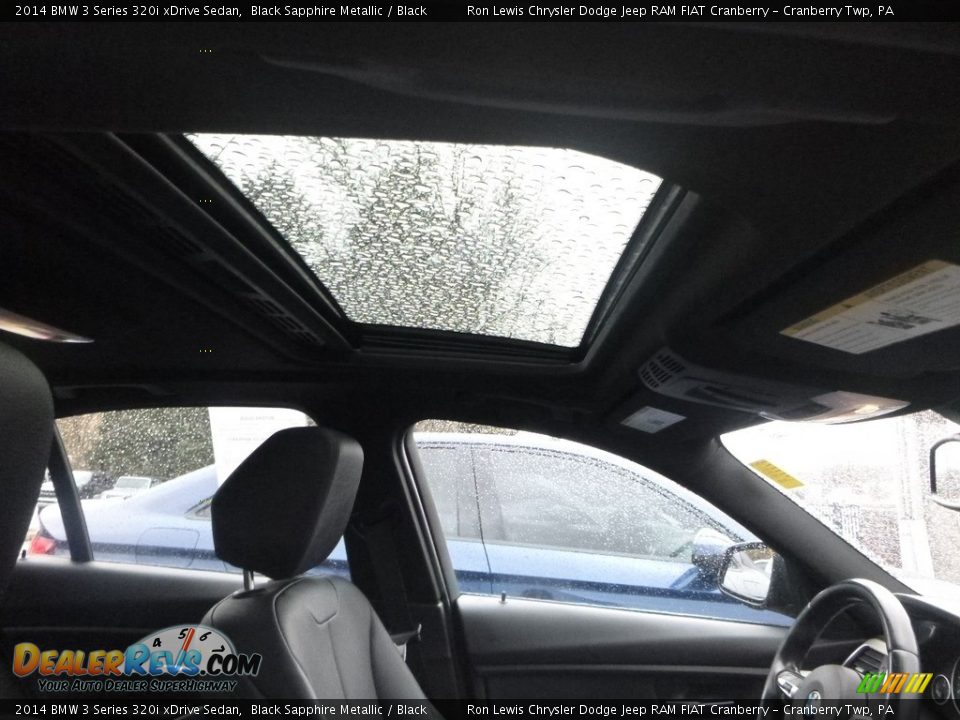 2014 BMW 3 Series 320i xDrive Sedan Black Sapphire Metallic / Black Photo #10