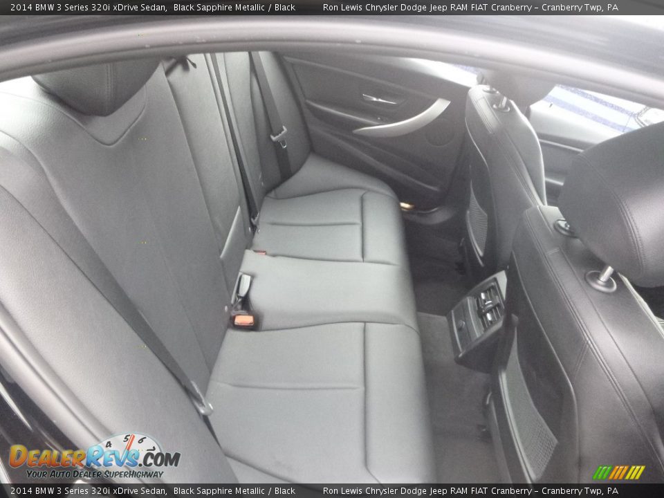 2014 BMW 3 Series 320i xDrive Sedan Black Sapphire Metallic / Black Photo #11