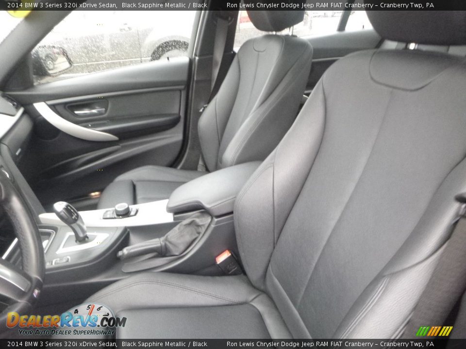 2014 BMW 3 Series 320i xDrive Sedan Black Sapphire Metallic / Black Photo #12