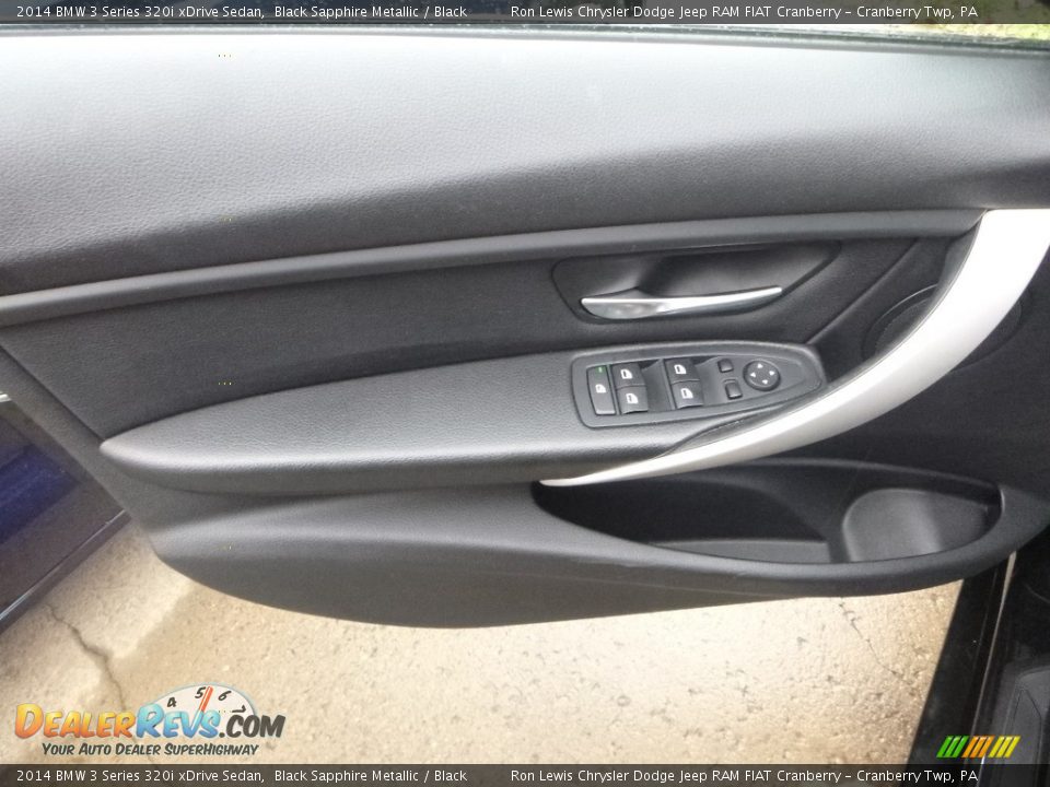 2014 BMW 3 Series 320i xDrive Sedan Black Sapphire Metallic / Black Photo #13